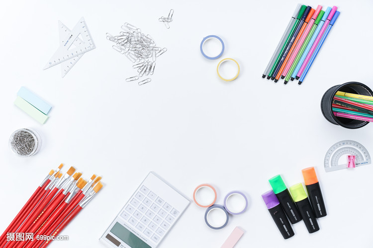 文具的藝術 用鏡頭定格書桌的詩意